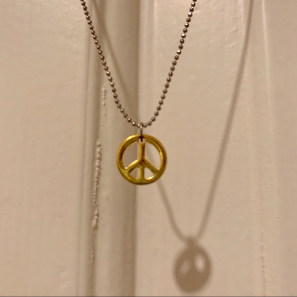 Justice Other - Justice peace necklace, 15-18 inches long